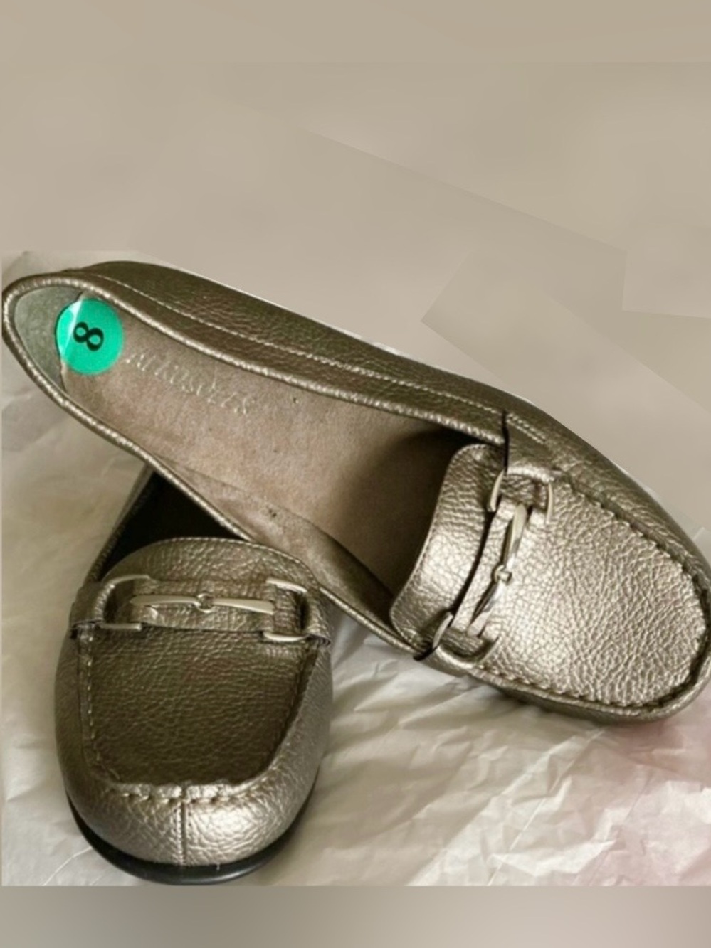 Aerosoles Metallic Color Loafer Shoes